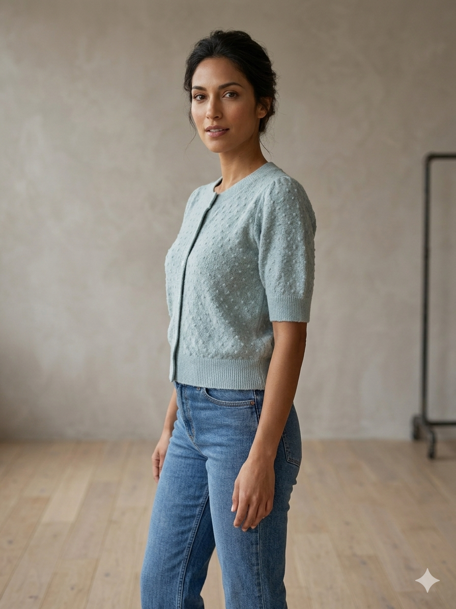 *** Style #02117 Blue Sweater