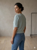 *** Style #02117 Blue Sweater