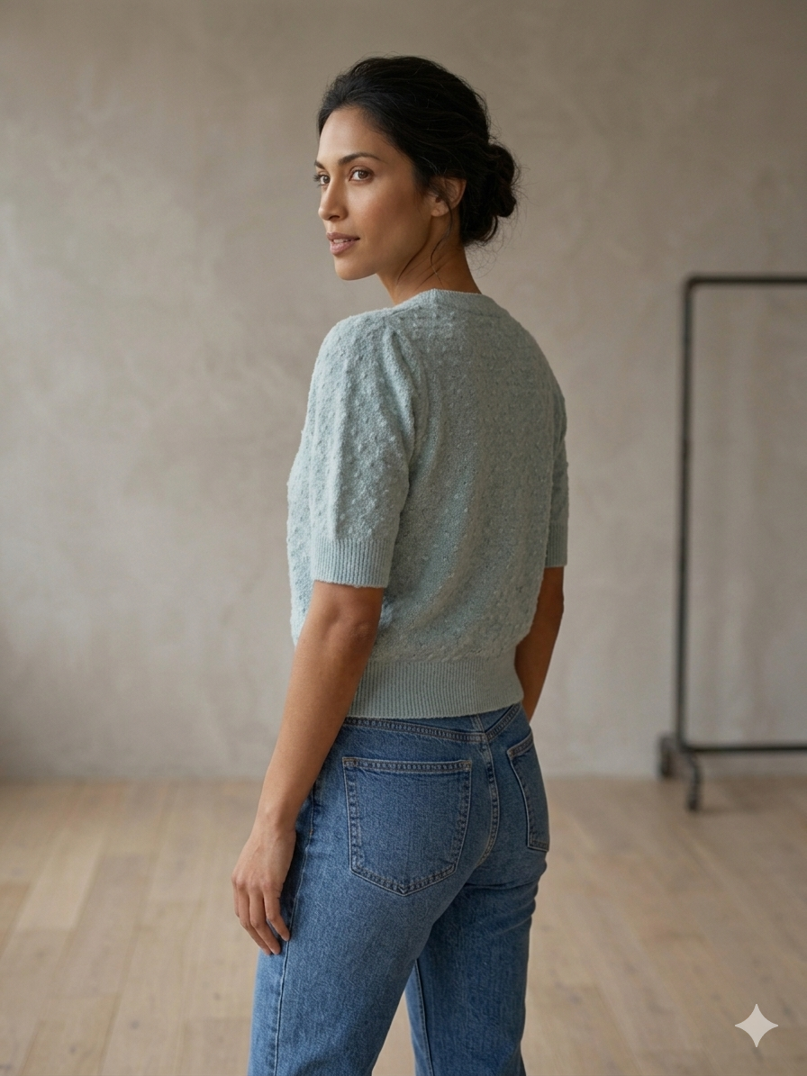 *** Style #02117 Blue Sweater