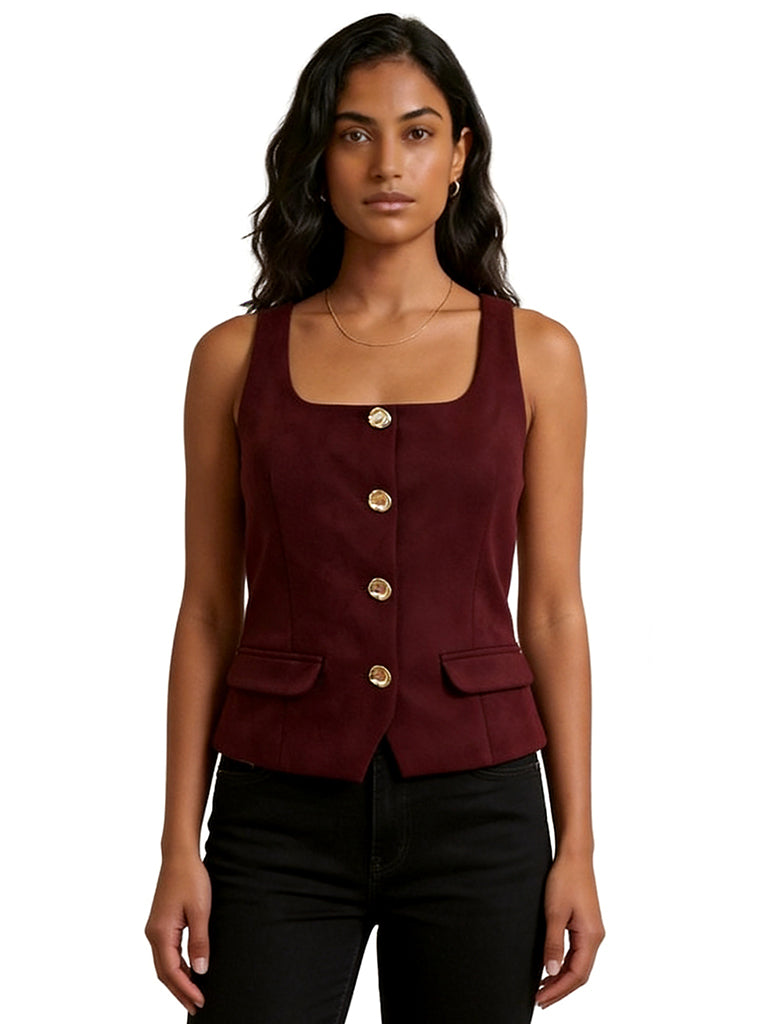 CATHERINE SUEDE VEST