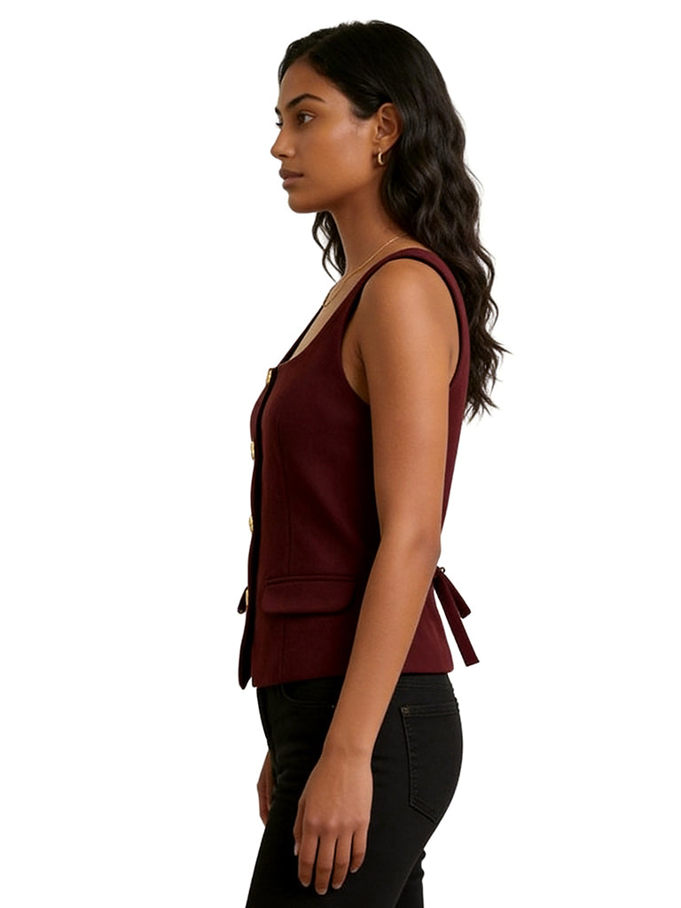 CATHERINE SUEDE VEST
