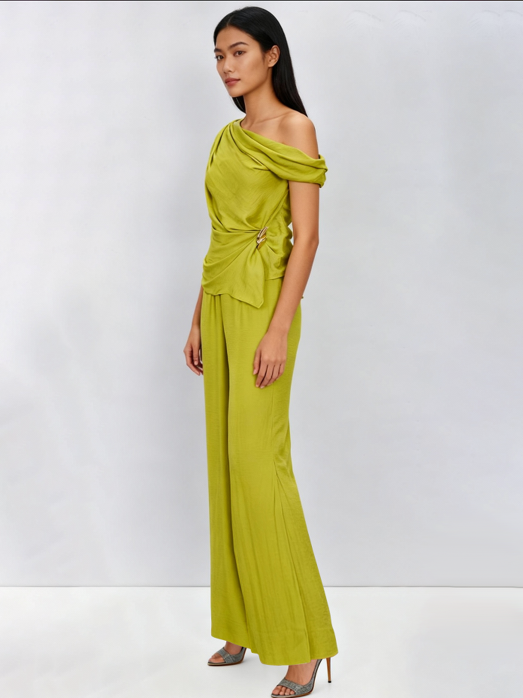 The Dalma Asymmetric Top Two-Piece Set