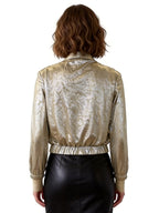 ALYSSA CROPPED BOMBER JACKET