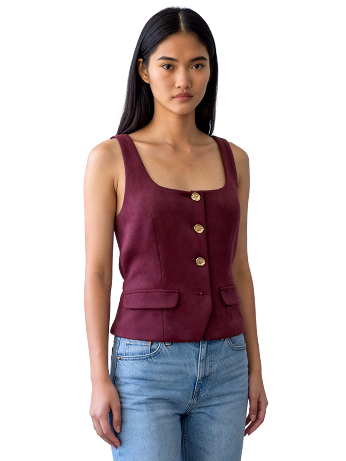 CATHERINE SUEDE VEST