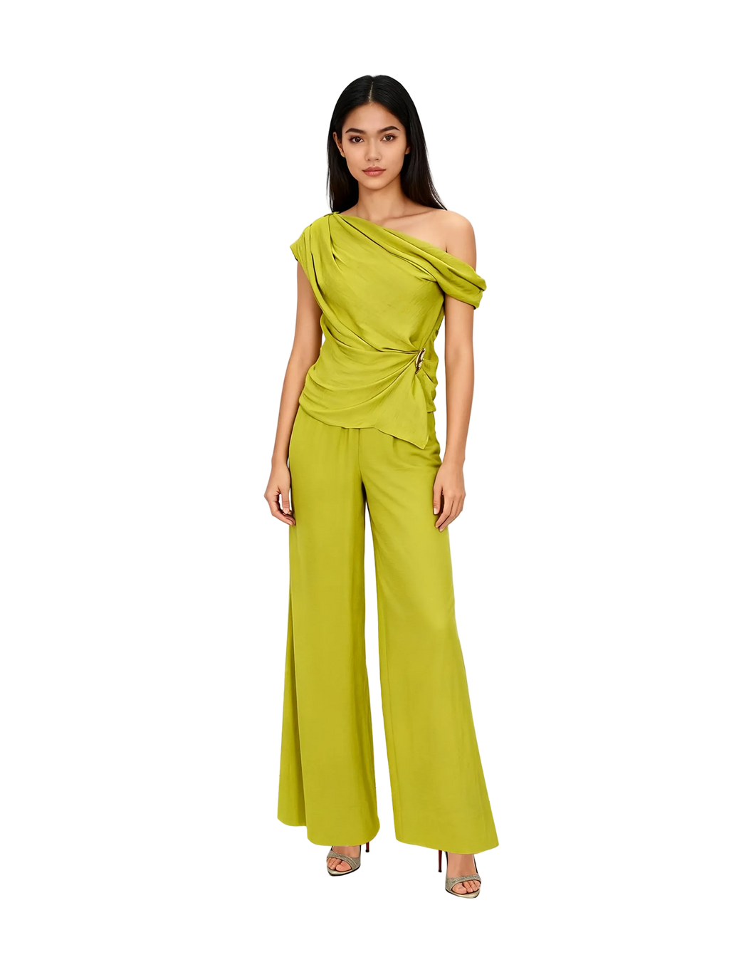 The Dalma Asymmetric Top Two-Piece Set