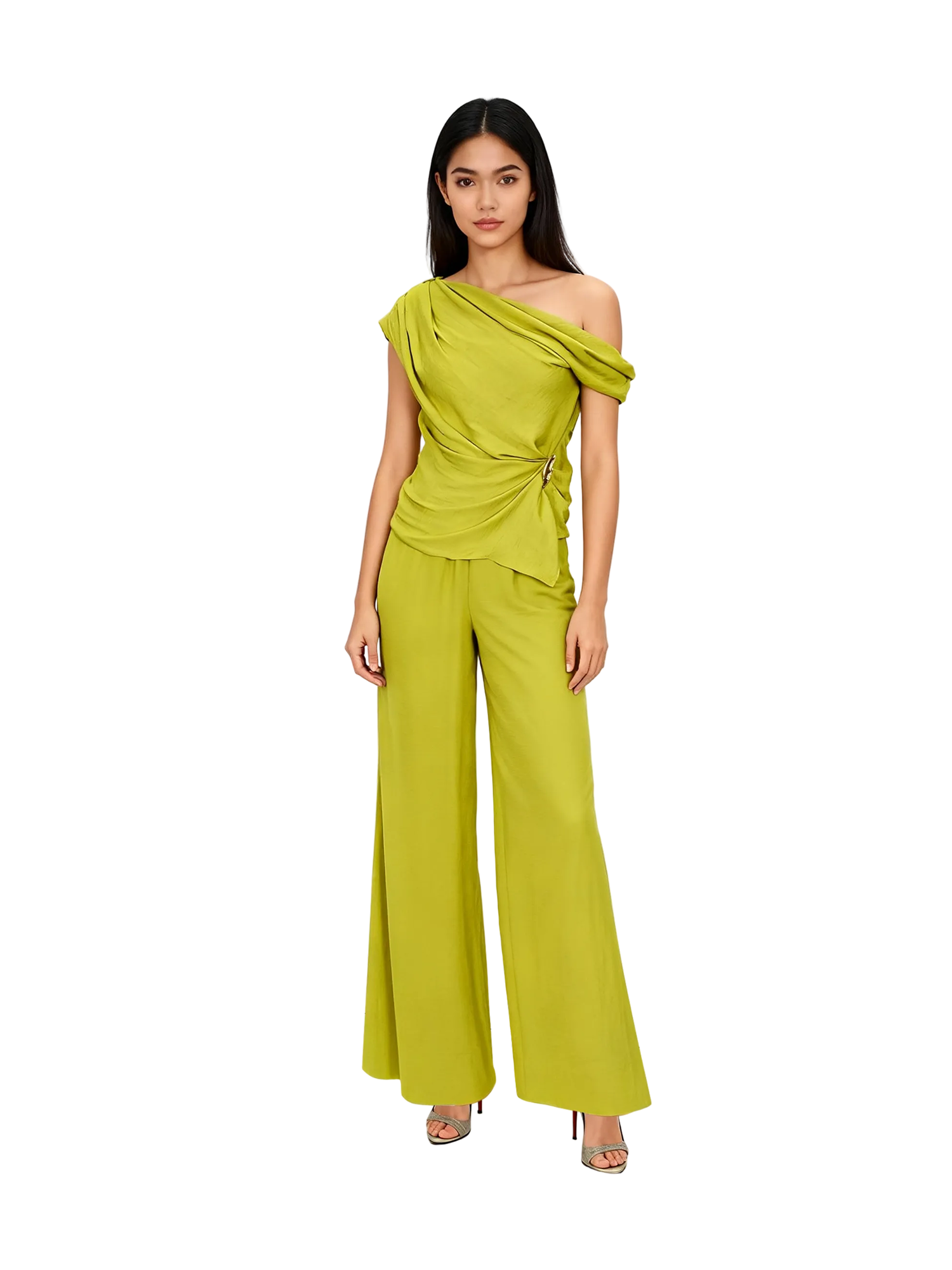 The Dalma Asymmetric Top Two-Piece Set